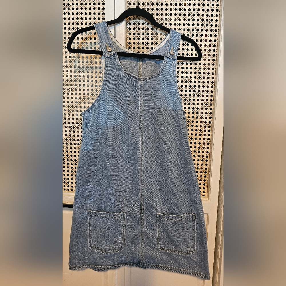 Denim Blue Sleeveless Dress